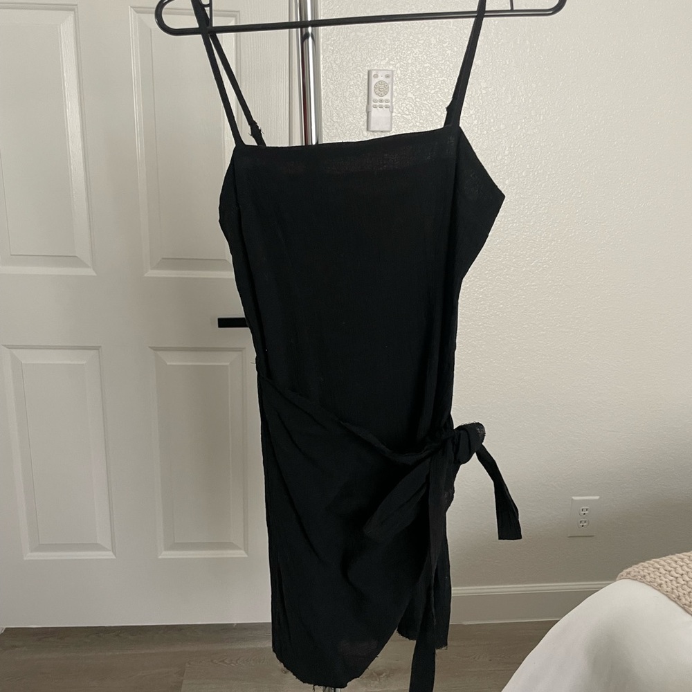 Princess Polly Black Asymmetrical Dress